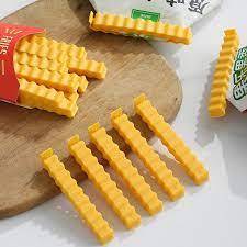 Bộ 10 Kẹp Niêm Phong Thức Ăn Hình Khoai Tây Chiên / Trái Cây / Chip / Bánh Mì - Chống Ẩm Giữ Tươi