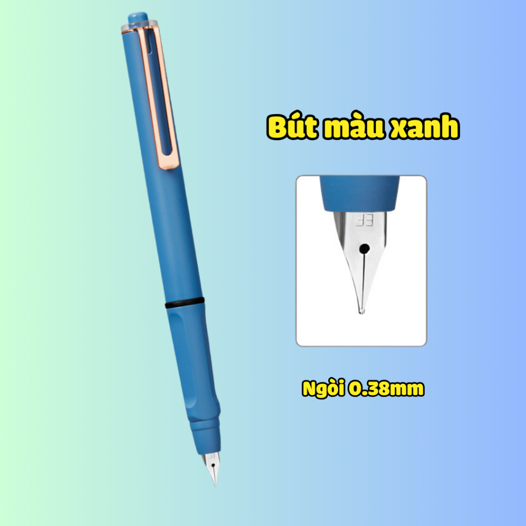 Ngòi EF êm trơn 0.38mm, Siêu bền chịu va đập tốt, dùng cho nhiều dòng bút máy F01, F06...