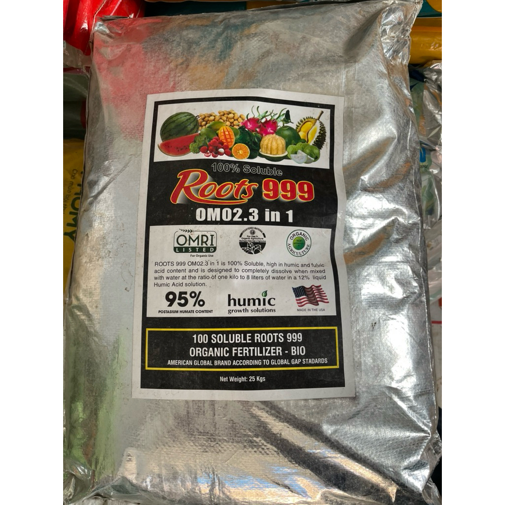 1 Bao Humic Hạt + Amino+ chất hữu cơ 25kg, Cải Tạo đất, Phát triển rễ