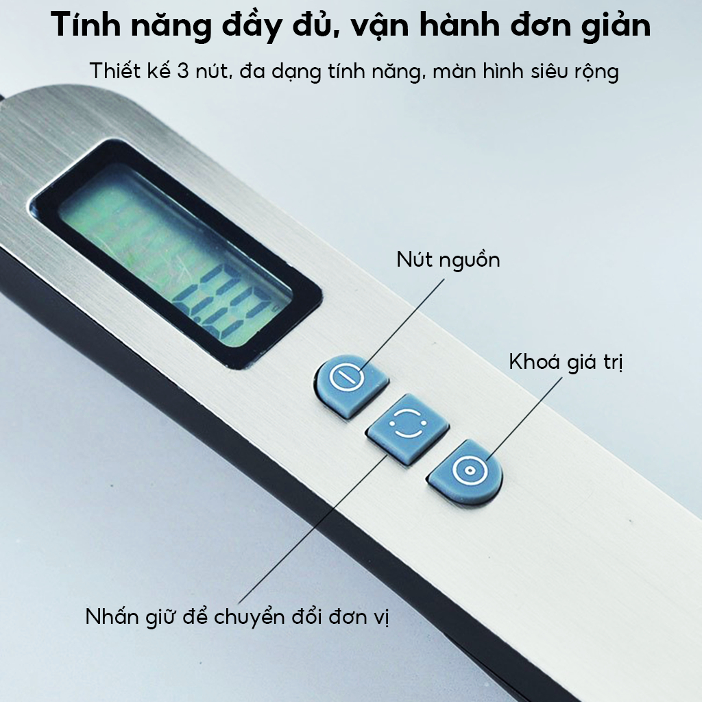 Cân thìa thực phẩm , Cân nhà bếp kỹ thuật số 0,1g / 500g, Cân thìa đo điện bằng thép không gỉ, có hai đầu thìa