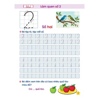 Sách - 5 Cuốn Tập Tô Số Mẫu Giáo - Giúp Bé Tự Tin Vào Lớp 1 - ndbooks