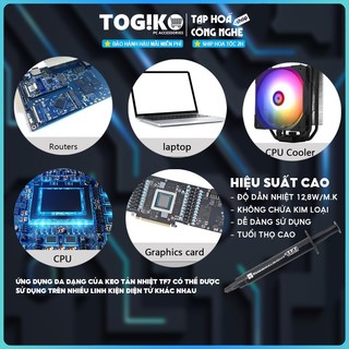Keo Tản Nhiệt Thermalright TF7 – 2 Gram – 12.8W/mK – Cho PC Gaming, CPU/GPU – Không Dẫn Điện
