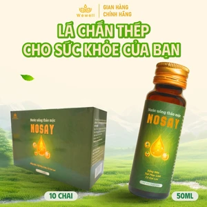 Nước thảo mộc hỗ trợ thải độc gan, giải rượu bia Nosay - Wewell - 50ml