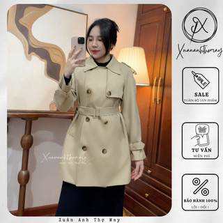 Áo mangto kaki be dáng lỡ (85cm) - Xuananhthomay