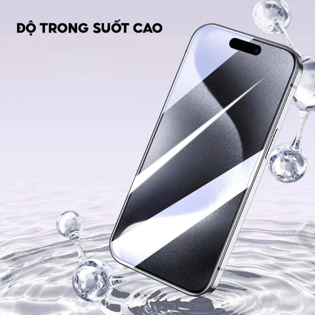 Kính Cường Lực iPhone Trong Suốt Viền Đen Siêu Mỏng 0.8mm Chính Hãng Gor KiNGBON MA-83