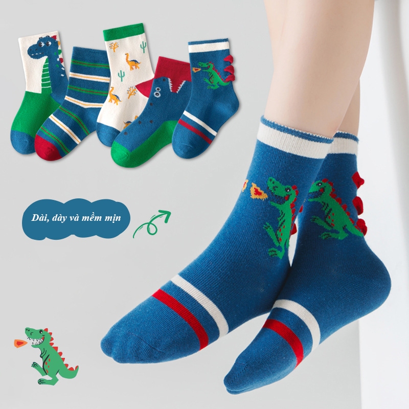 [HÀNG CHẤT LƯỢNG] Vớ siêu nhân bé trai, Tất trẻ em, cotton cao cấp, mềm mịn, dày ấm, hàng MINLIU cao cấp