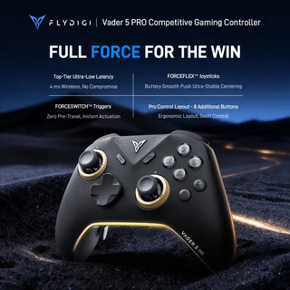 Tay cầm chơi game Flydigi Vader 5 Pro, Tay cầm chơi game thể thao điện tử đỉnh cao