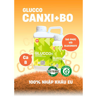 GLUCCO Ca+B – Phân Bón Canxi Bo Gluconate | Tăng Đậu Trái – Ngừa Nứt Trái – Ngừa Thối Đầu Hoa can 5l