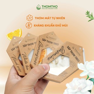 Sáp thơm dạng treo #THOMTHO – Khử mùi, thanh lọc không khí