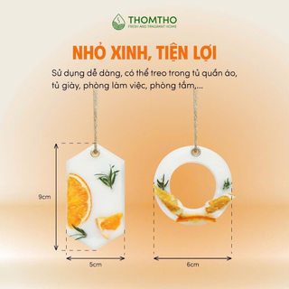 Sáp thơm dạng treo #THOMTHO – Khử mùi, thanh lọc không khí