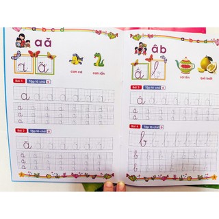 Sách - 5 cuốn Tập Tô Chữ Mẫu Giáo (Lê Mai) - ndbooks