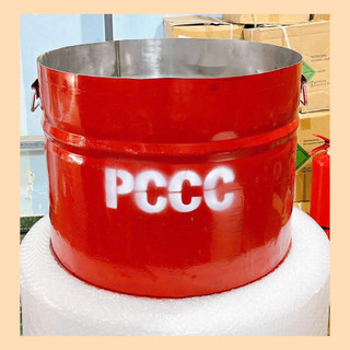Thùng Phi/Phuy đựng Cát chữa c.há.y- Dùng trong thi công và trường hợp khẩn cấp PCCC cư'u h o ả