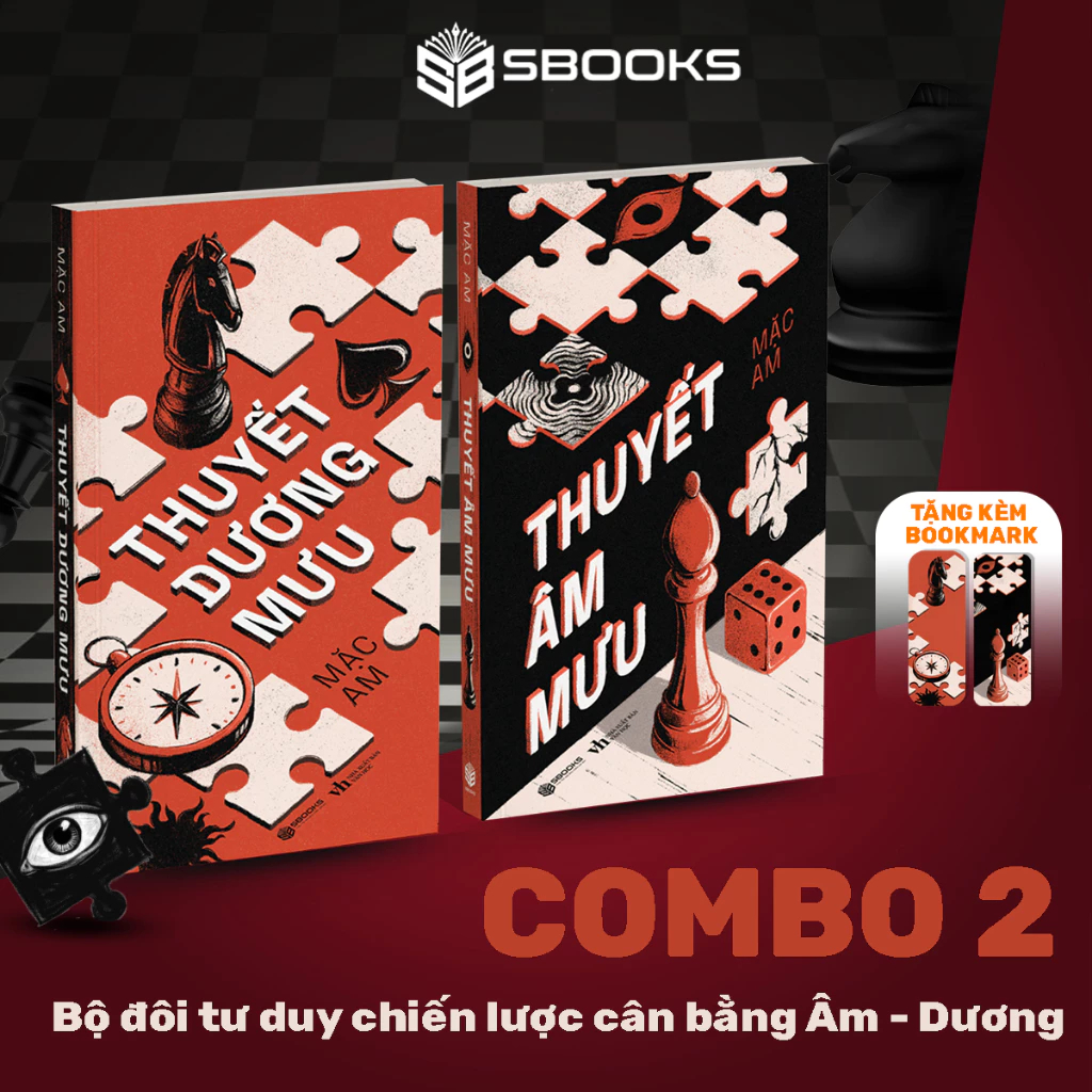 Sách - Combo 2 Cuốn: Thuyết Âm Mưu + Thuyết Dương Mưu - SBOOKS OFFICIAL