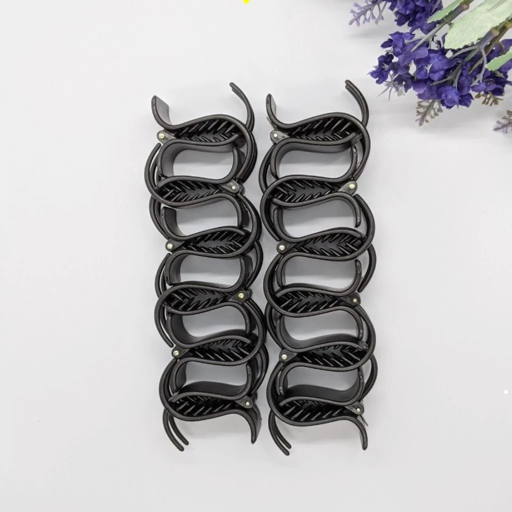 [Peinn] vỈ 12 KẸP TÓC CÀNG CUA 3 răng, 5 răng cho nữ giá rẻ vô địch - CA85
