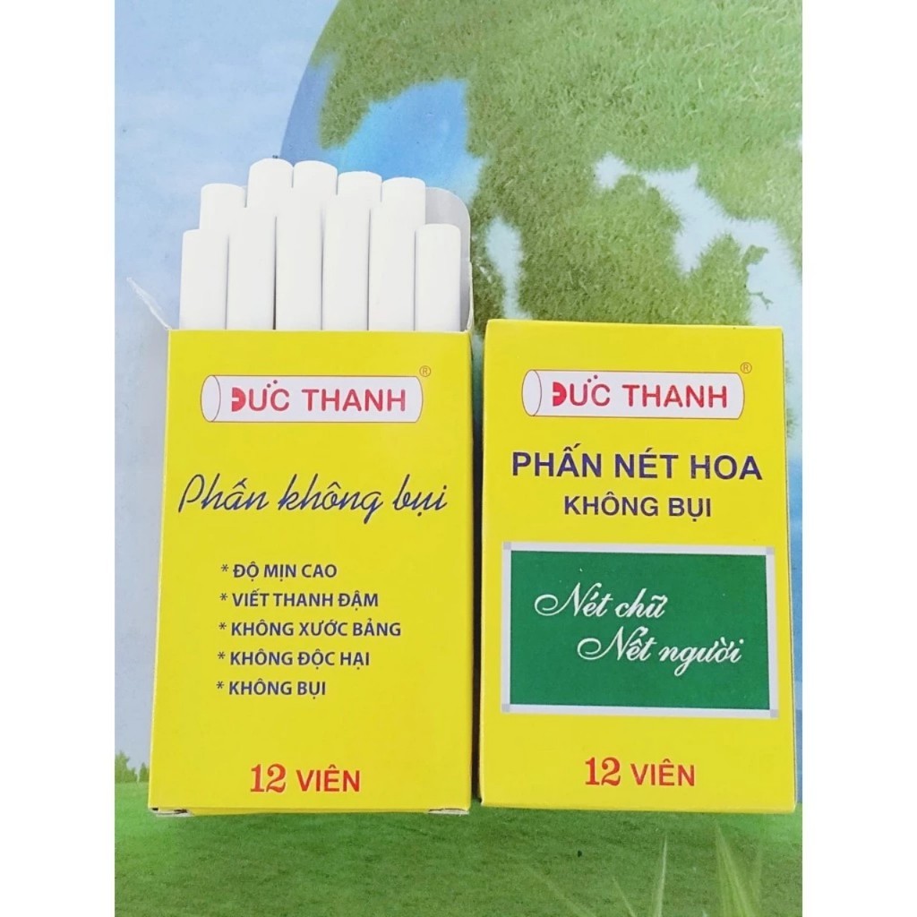 Hộp Phấn Không Bụi.Phấn Chuyên Dùng Cho Thầy Cô Giáo Và Học Sinh.