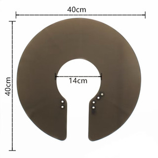 tấm lót/vòng cổ cắt tóc bằng silicone chống thấm nước. Đây là phụ