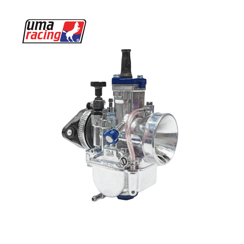 Bình Xăng Con UMA Racing PWK V2 24mm – Hỗ Trợ Tối Ưu Hòa Khí, Nhạy Tay Ga