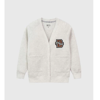 Áo Cardigan Nỉ BOO Thêu Họa Tiết Sáng Tạo, Chất Liệu Dày Dặn Ấm Áp Phù Hợp Nam Nữ