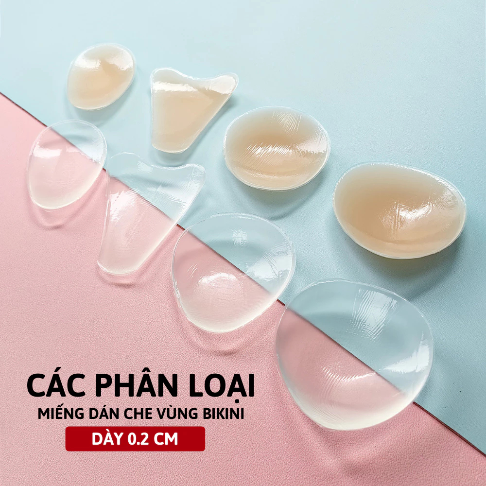 [Peinn] Miếng dán lót che khuyết điểm vùng chữ V,che rãnh hỗ trợ mặc quần Legging, Quần Bó, Bikini - HT015