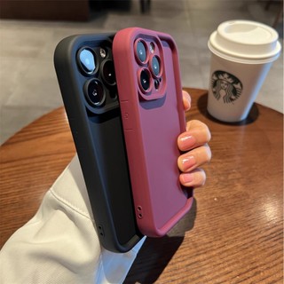 Ốp Điện Thoại Silicone Mềm Dày Dặn Chống Rơi Chống Bụi Cho iPhone Nhiều Màu Viền Cao Chống Sốc Tốt PK028