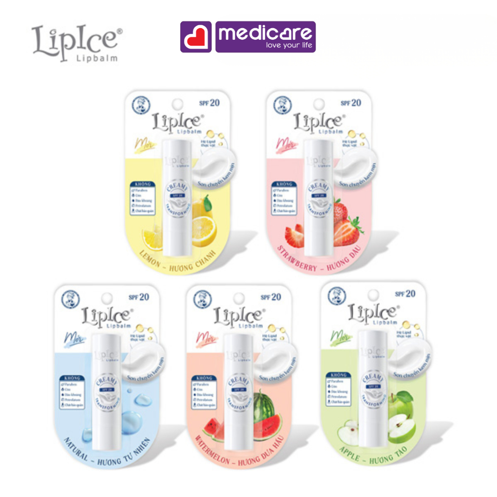 Son dưỡng môi LIPICE Spf20 3.3g