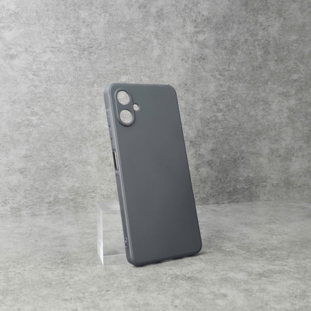 Ốp lưng Samsung A06 4G 5G viền vuông nhựa dẻo tpu đen bảo vệ cam điện thoại bibi glass