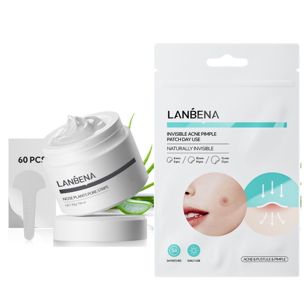 Mặt nạ mũi dạng lỏng thu nhỏ lỗ chân lông Loại bỏ mụn đầu đen Da làm sạch sâu lột mụn lanbena