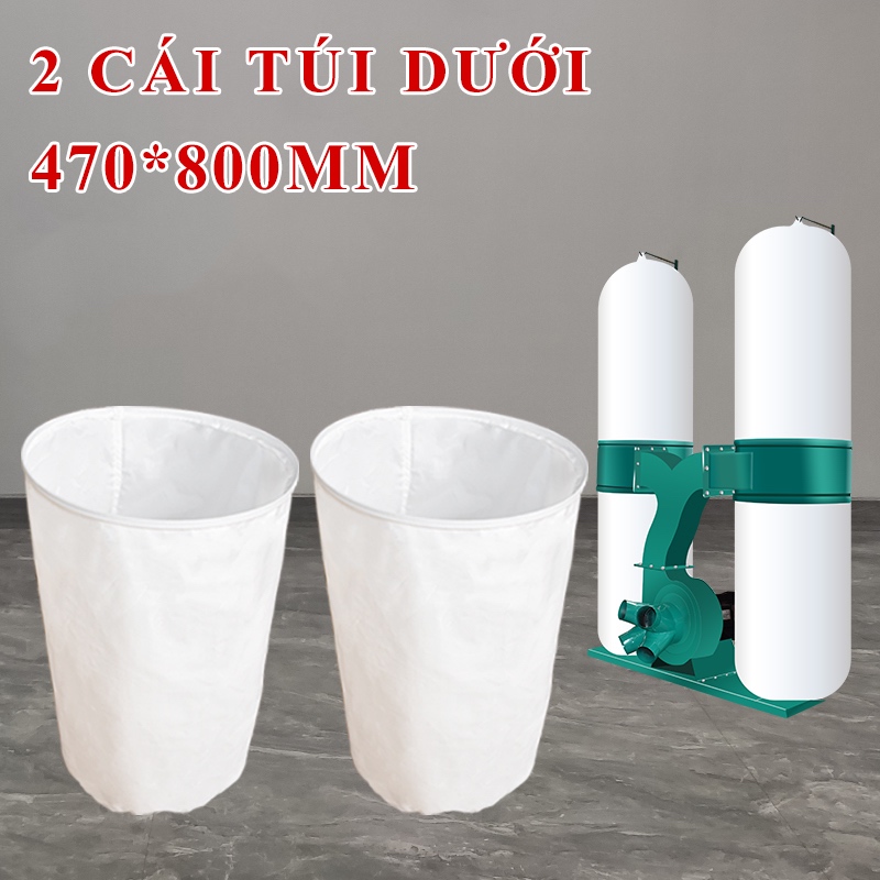 Túi hút bụi công nghiệp Túi thu bụi 1 dải/2 dải
