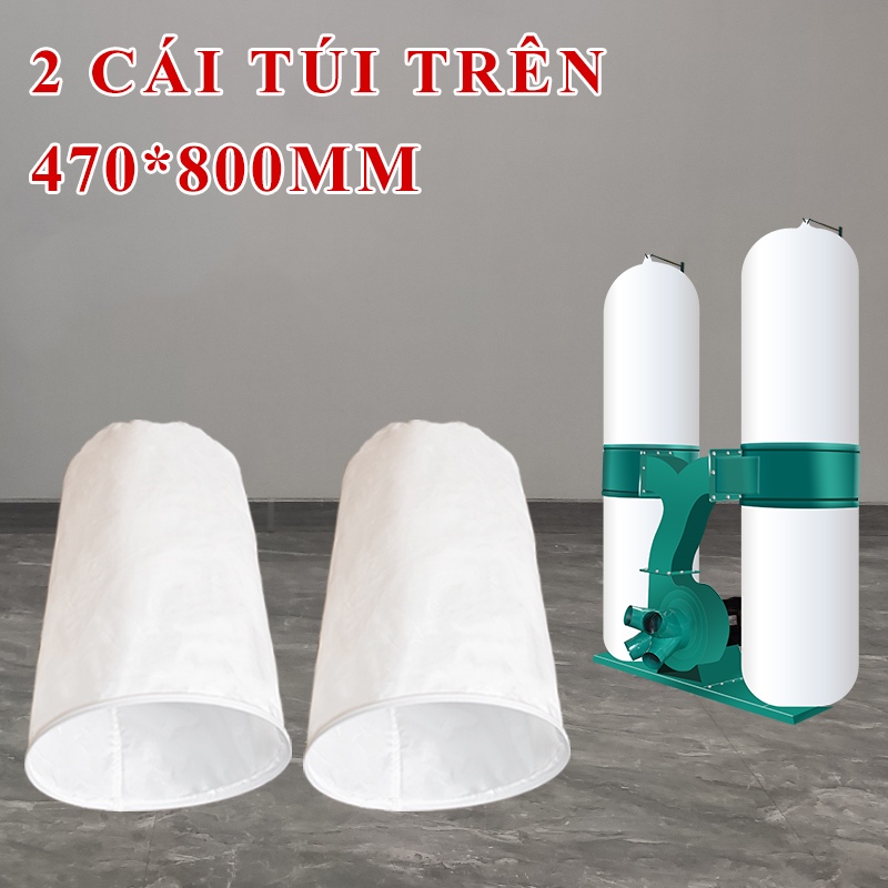 Túi hút bụi công nghiệp Túi thu bụi 1 dải/2 dải