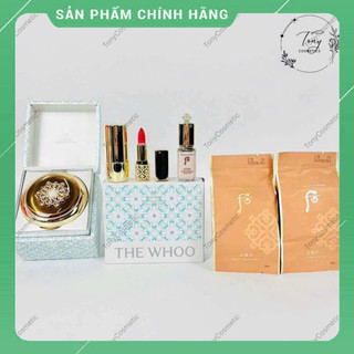 Set cushion The Whoo hoa hiên tái sinh bản giáng sinh 2025