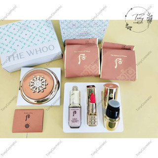 Set cushion The Whoo hoa hiên tái sinh bản giáng sinh 2025