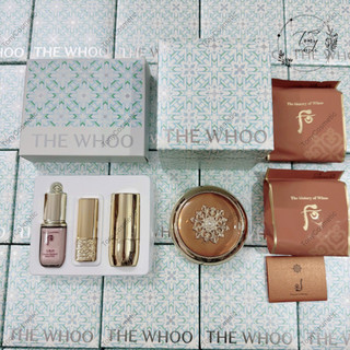Set cushion The Whoo hoa hiên tái sinh bản giáng sinh 2025