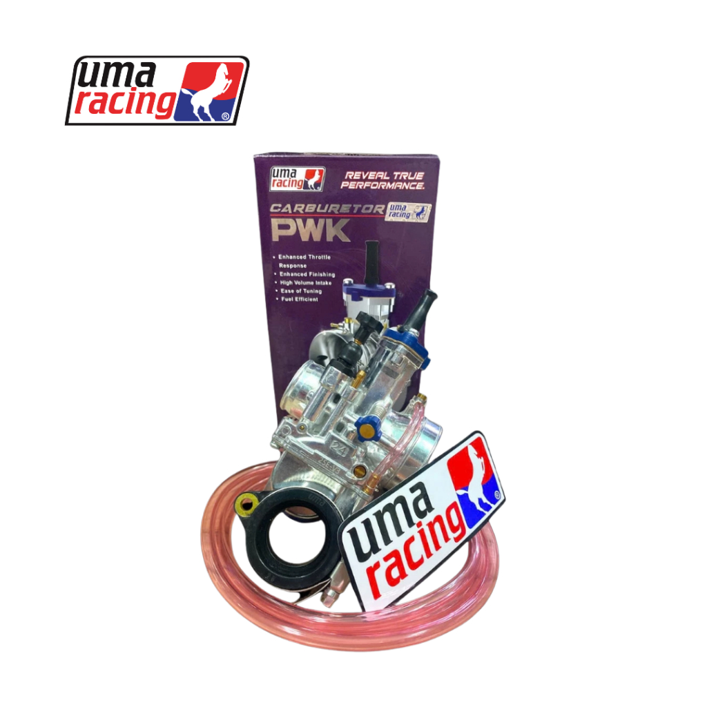Bình Xăng Con UMA Racing PWK 24mm – Power Jet – Ga Dẹp – 4T – Tối Ưu Hòa Khí
