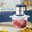 Máy xay đa năng Venko MG204 Dung tích 2L Cối thuỷ tinh Lưỡi dao 6 cánh Máy xay thịt cá, tỏi ớt