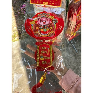 [Mẫu mới 2026] Dây treo Tết Thỏi Tiền Ông Thần Tài trang trí decor Tết, nhà cửa...