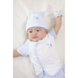M&B (0-12M) Bộ quần áo cộc tay chất cotton cao cấp mềm mịn, thoáng mát thấm hút mồ hôi tốt BST SS25