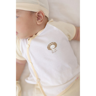 M&B (0-12M) Bộ quần áo cộc tay chất cotton cao cấp mềm mịn, thoáng mát thấm hút mồ hôi tốt BST SS25
