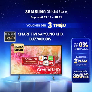 Smart Tivi Samsung UHD DU7700KXXV