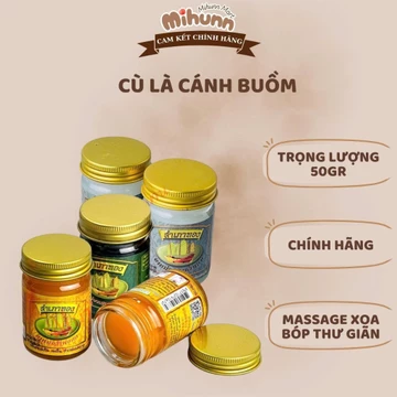 Dầu Cù Là Cánh Buồm Thái Lan - Dầu Xoa Bóp Thái Lan 50gr - MIHUN MART
