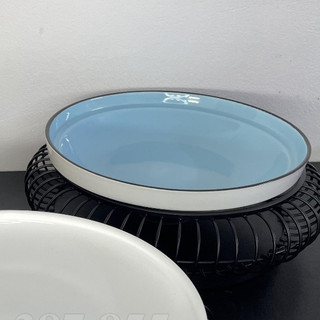 Đĩa Sứ Chấn Nến, Đĩa Sứ Xanh - Trắng