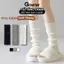 Tất ống chân dệt kim GOMTAT phong cách lolita, vớ nhún ống chân y2k chất liệu mềm mịn, co giãn - AJ-2501