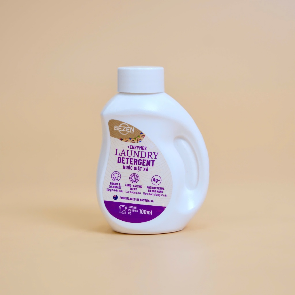 [HÀNG TẶNG KHÔNG BÁN] Nước Giặt Mini Size Du Lịch 100ml - Sample BEZEN Mẫu dùng thử
