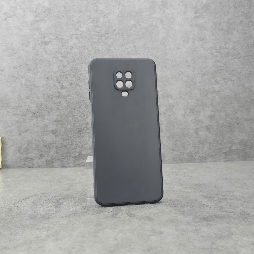 Ốp lưng Redmi Note 9s / 9 Pro bảo vệ cam điện thoại toàn diện cạnh vuông nhựa dẻo tpu bibi glass