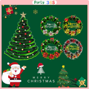 Cây Thông Trang Trí Noel,Trang Trí Giáng Sinh Nhà Hàng,Văn Phòng,...