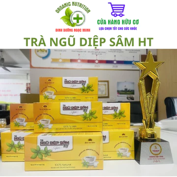 Trà Ngũ Diệp Sâm - Cỏ Thần Kỳ Trà Giảo Cổ Lam Hỗ Trợ Giảm Béo Hạ Mỡ Máu Bảo Vệ Gan Ổn Định Huyết Áp