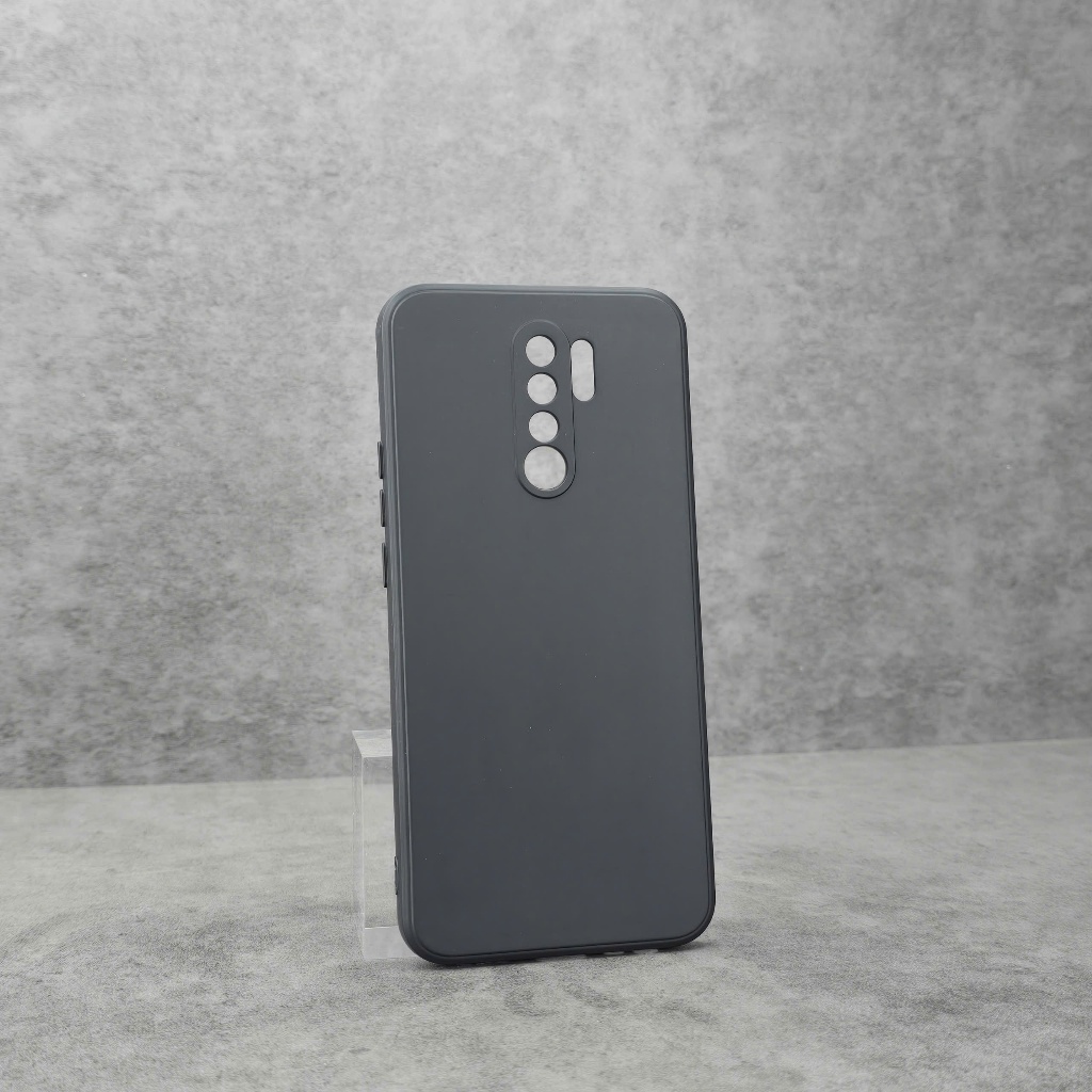 Ốp lưng Redmi 9A, 9T, 9 cạnh vuông bảo vệ cam nhựa tpu đen cao cấp điện thoại xiaomi bibi