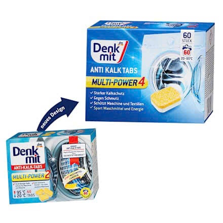 Viên tẩy lồng máy giặt Denkmit Anti - Kalk- Tabs 60 viên, viên tẩy lồng giặt | BigBuy360 - bigbuy360.vn