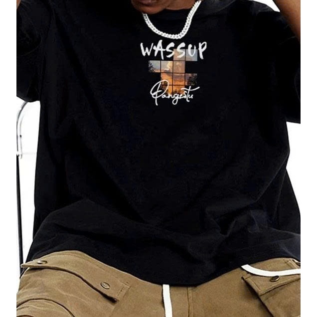 Áo thun Stee Cổ tròn WASSUP Localbrand ICVCVNI Unisex