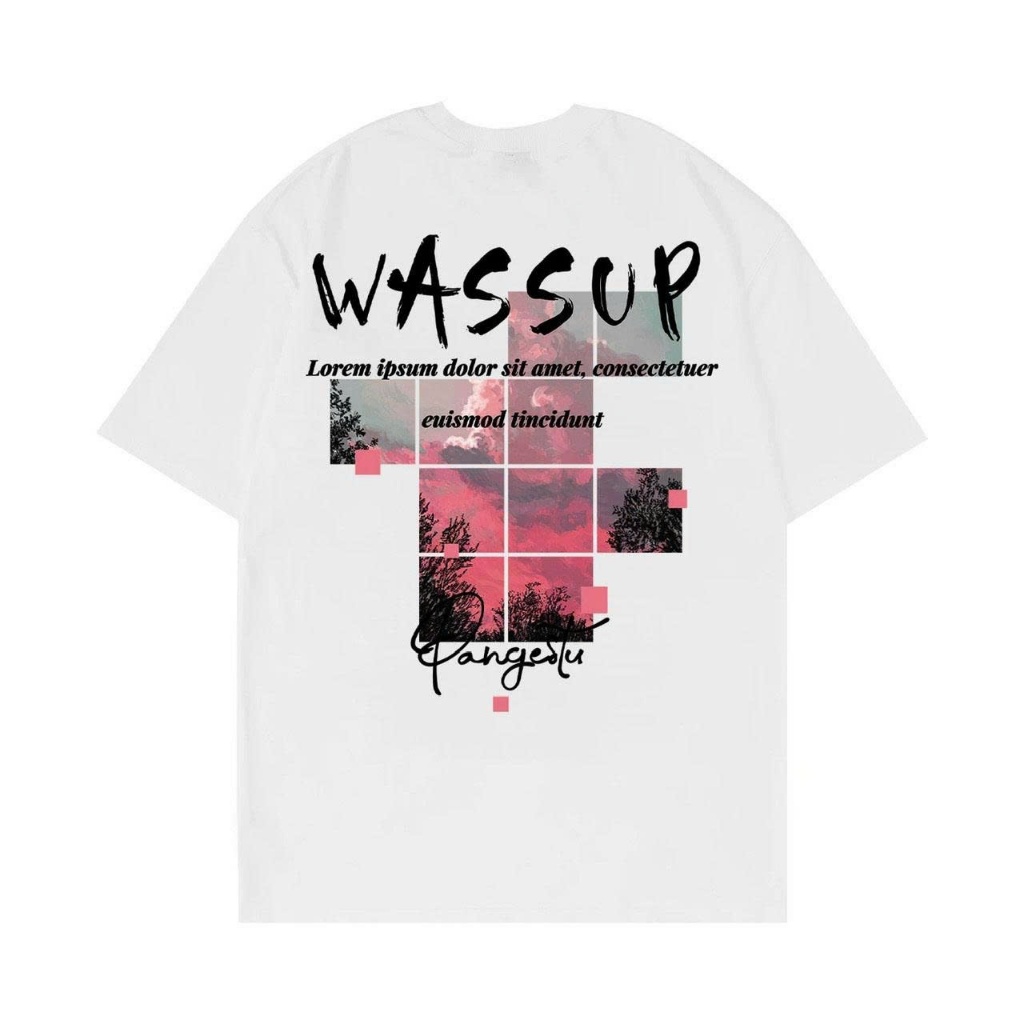 Áo thun Stee Cổ tròn WASSUP Localbrand ICVCVNI Unisex