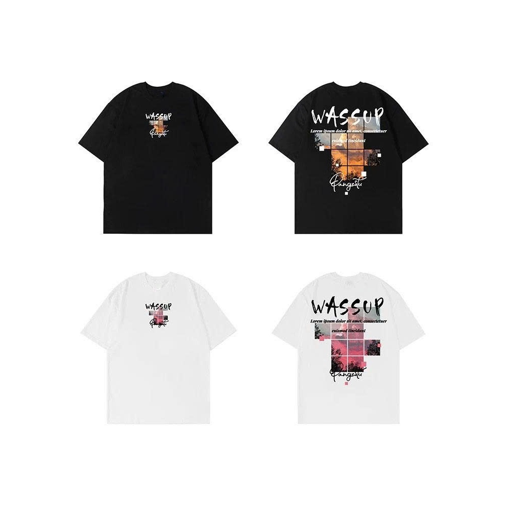 Áo thun Stee Cổ tròn WASSUP Localbrand ICVCVNI Unisex